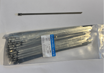 200mm Stainless Steel Cable Ties Pack Of 100